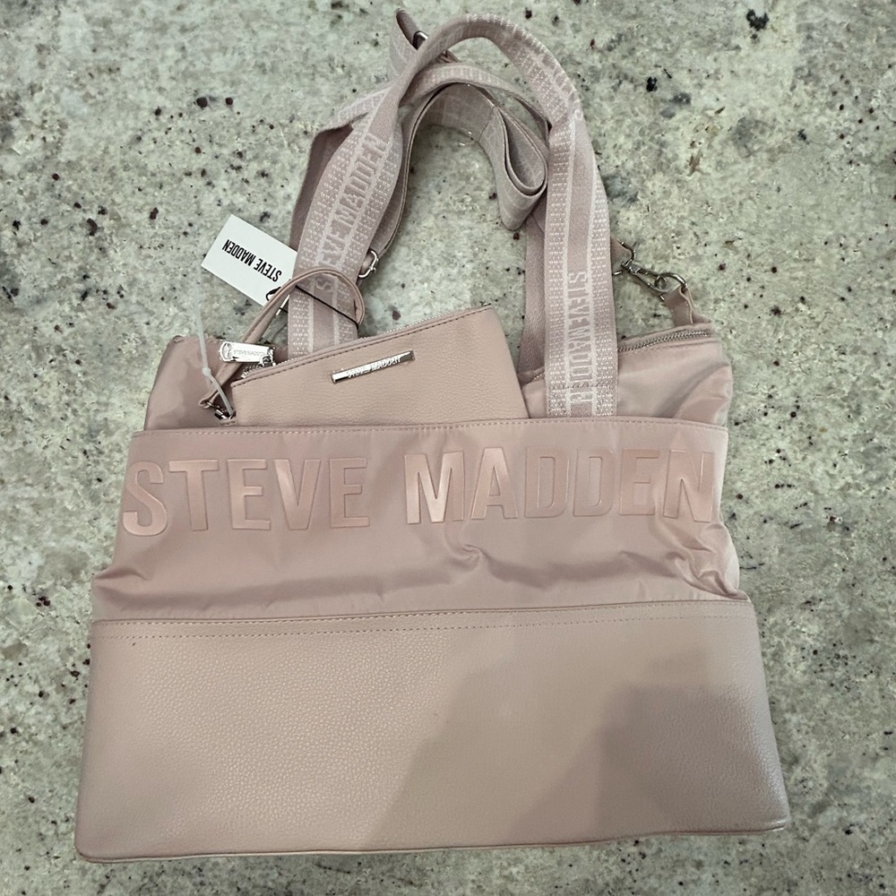 STEVE MADDEN gym travel tote